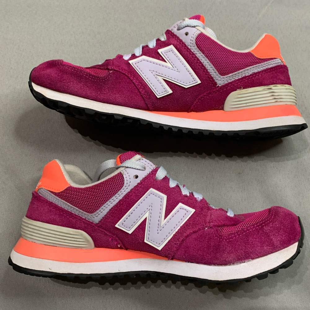 Pink/Orange/lilac NB 574